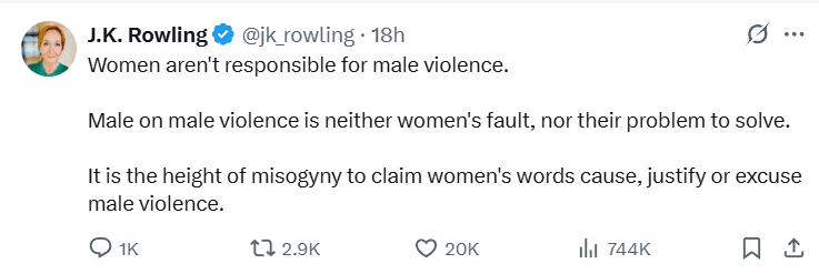 JKR tweet 1