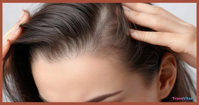 transgender receding hair line