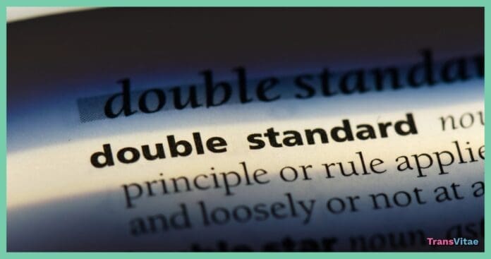 transgender double standard